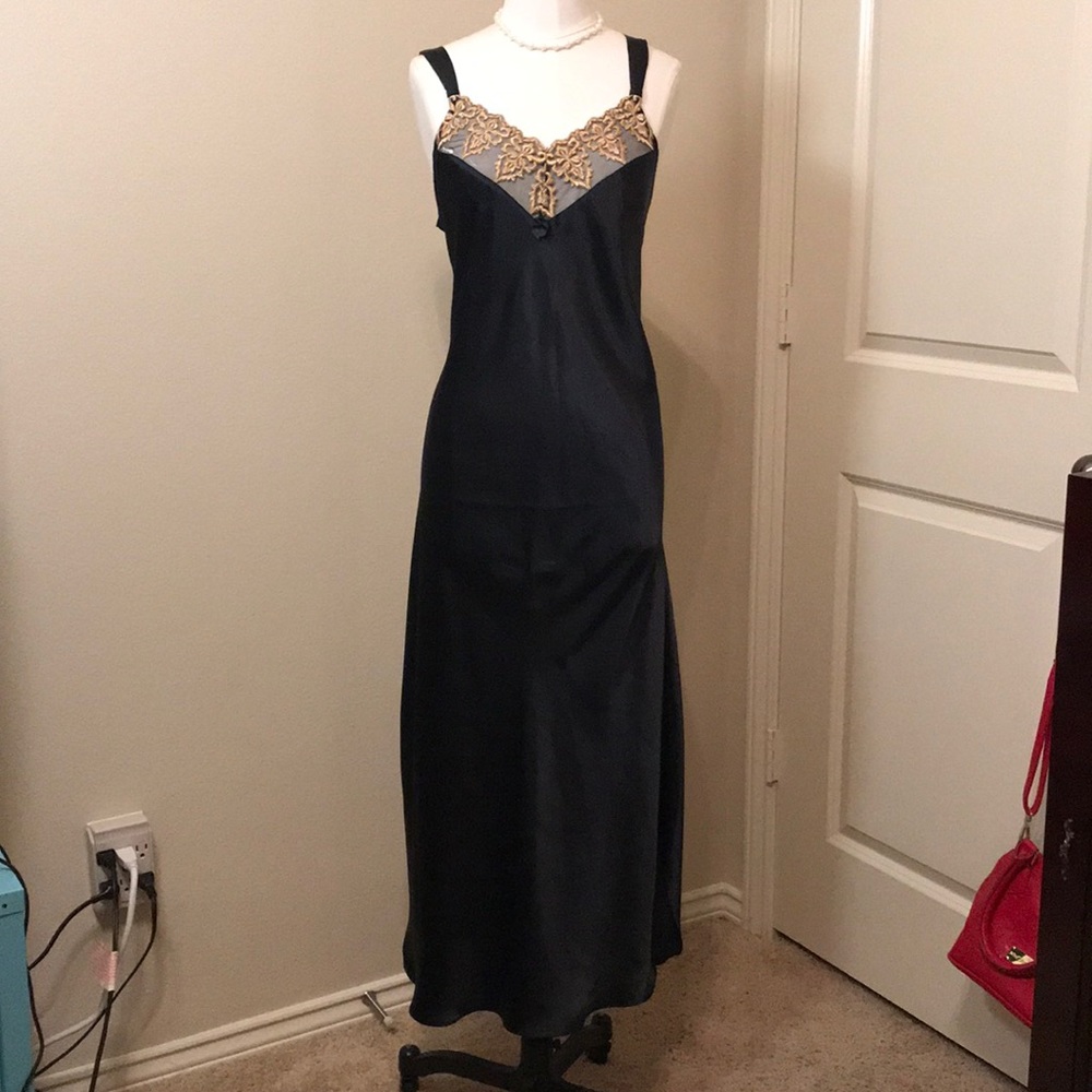 Beautiful lingerie slip dress set